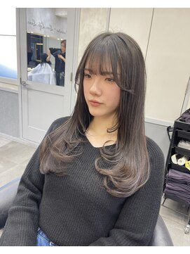 ロンドアヴァントゥス 池袋(Lond aventus) 韓国レイヤー/韓国風/ボブ/髪質改善/黒髪/ブリーチなし〔池袋〕