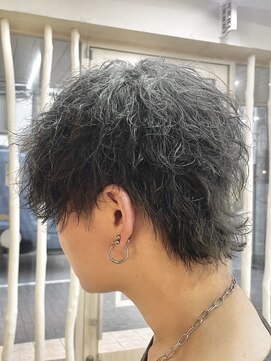 レボルトヘアー(R EVOLUT hair) 【sho】無造作/ミニマッシュウルフ/波巻きパーマ/ウェーブ