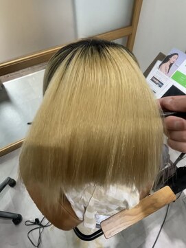 ココノサロン ハナレ(cocono salon HANARE) 髪質改善 高難易度ブリーチハイダメージ 美髪縮毛矯正