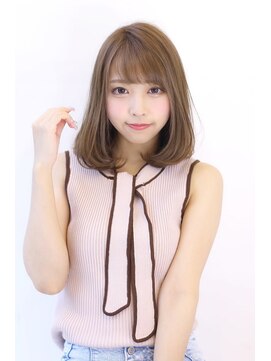 オーロ 西大寺店(ORO) ワンカールで可愛いハイトーンベージュ