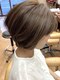ヘアセラピー サラ(hair therapy Sara)の写真/【荒井/髪質改善】艶が出るカラーが得意◎透明感のあるカラーや白髪染めハイライトもおススメ*