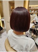 名駅 栄 名古屋駅 ブリーチなしダブルカラー ボブ インナー