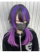 キバ(kva)&nbsp;▽□□▽中性ウルフ×ラベンダー