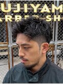 ピンパーマショート