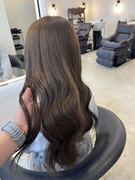 クオン 伊勢崎(QUON.) ブリーチなし透明感カラー