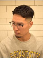 フリークバーバーショップ 河原町三条店(FREAK BARBER SHOP) スペインカール/スパイキーショート/フェザーパーマ/河原町三条K