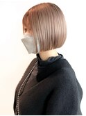 ハイライトバレイヤージュダブルカラーショートカット