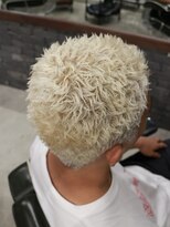 スリーセント 栄(3/cent)&nbsp;イージードリル/スパイキーベリーショート/ホワイトブロンド