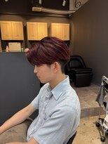 アロー 船橋店(AROH)&nbsp;MEN’S HAIR/サーフカール/刈り上げセンターパート/船橋