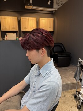 アロー 船橋店(AROH) MEN’S HAIR/サーフカール/刈り上げセンターパート/船橋