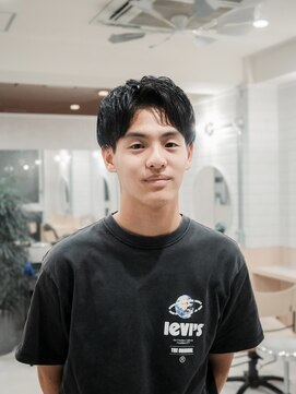 メレ 仙台(Mele) メンズアップバングショート×刈り上げ/20代～30代［仙台］