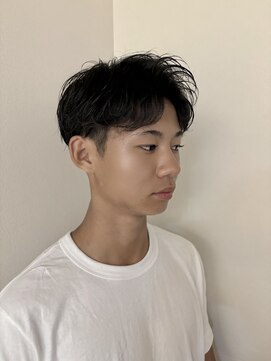 シエル バイ ケンジ 登戸 生田(CIEL by KENJE) マッシュショートセンターパートアップバングショート雰囲気