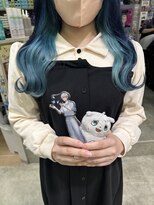 トーキョー オタクヘアー(TOKYO OTAKU HAIR)&nbsp;にじさんじ 甲斐田晴 推しカラー シルバー クリアブルー