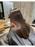 【うる艶】カット+縮毛矯正+ULTOWA+マイクロバブル