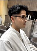 men's/メンズ/リバースセンターパート/サーフカール/神保町/眉毛