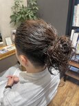 大人メンズに似合う上品マンバンヘアスタイル