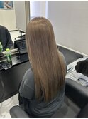 ミルクティーグレージュ