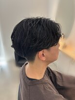 ソソ(soso.)&nbsp;MEN’S HAIR/フェザーパーマ/センターパート/木更津