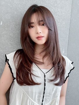 ロンドクレール 川崎(Lond clair) グレーブラウン/ミディアムレイヤー/ダークアッシュ/川崎45