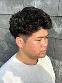 MEN’S HAIR/スパイキーショート/スパイキーパーマ/伊勢崎