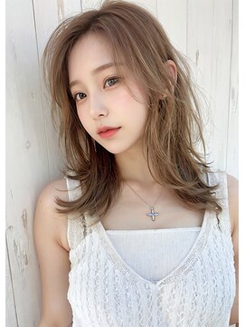 オリジンズヘアーセカンド 守谷店(Origins hair 2nd) 白髪ぼかし系グレージュカラー×BYKARTE TR