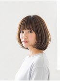 前上がりボブ