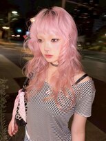 ユルク(JURK nagoya) 栄/ミルクティーブロンド/ダークブルー/デジタルパーマ
