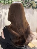 ブリーチなしダブルカラーオリーブベージュヘーゼルベージュカラ