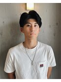 アップバングショート