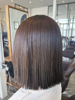 ラポールヘア ヨークベニマル田彦西店 セミロング*ラベンダーアッシュ