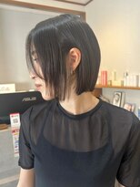 リシェア(re.share)&nbsp;暗髪ボブ/切りっぱなしボブ/髪質改善トリートメント/レイヤー