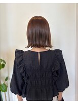 ホワイトストーン WHITE STONE&nbsp;まとまりも、おしゃれも叶う切りっぱなしボブ！！