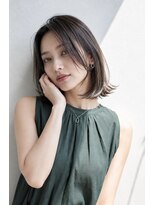 アッシュ 学芸大学店(Ash)&nbsp;ボブ/大人女性/グレージュ/髪質改善/白髪ぼかし/脱白髪染め