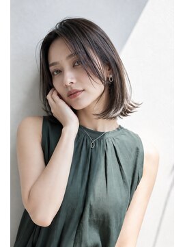 アッシュ 学芸大学店(Ash) ボブ/大人女性/グレージュ/髪質改善/白髪ぼかし/脱白髪染め
