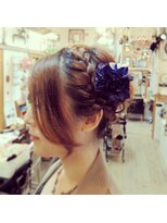 ブリキ(BLIK)&nbsp;すっきり編み込みスタイル☆