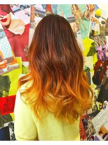 トロニー(TLONY)&nbsp;渋谷TLONY hori イチオシ ブラッドオレンジグラデーション