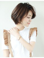 アフロート ディル(AFLOAT D'L)&nbsp;《AFLOATディル 井上紗矢香》小顔に作るシャープなショートボブ