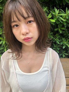 フィルムス 田町芝浦(FILMS) 外ハネロブ 柔らかグレージュ