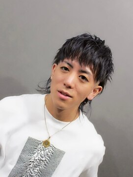 プリュイヘアサロン(pluie hair salon) マッシュ×ウルフ