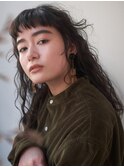 【utuwa】セミウエットウェーブ くすみカラー
