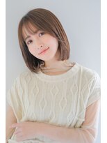 大人可愛い ナチュラルボブ