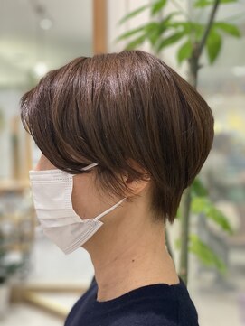 ヘアーズ 住吉店(HAIRZ) 《HAIRZ》大岩真弓☆大人女性に(^^)春のヘルシーショート(^^)！