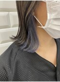 ネイビーブルーで一味違うインナーに<原田>