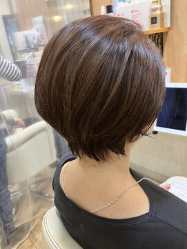 リュッカ(Lyuca) 美髪 久米田】ボブウルフ*小顔ヘア*グレージュカラー