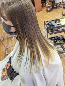 美容室テク アート バイ シック ケアカラー