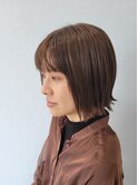 【guerir enomiya】パツっと外ハネ×アッシュ