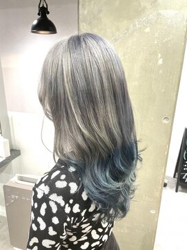 ミューバイケンジ(miu by KENJE) miu&伊藤夏海 ブルーシルバー◎