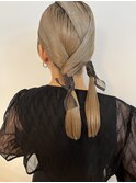 お呼ばれヘアアレンジ ヘアアレンジ