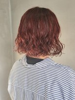 テトヘアー(teto hair) 暖色カラー　パーマスタイル　ボブ　毛先パーマ