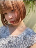 ミニボブとオレンジブラウン☆